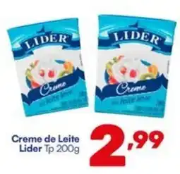 Barracão Supermercado Creme de Leite Lider Tp oferta