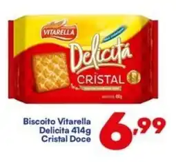 Barracão Supermercado Biscoito Vitarella Delicita Cristal Doce oferta