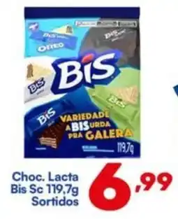 Barracão Supermercado Choc. Lacta 99 Bis Sc Sortidos oferta