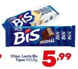 Barracão Supermercado Choc. Lacta Bis Tipos oferta
