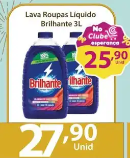 Comercial Esperança Lava Roupas Líquido Brilhante oferta