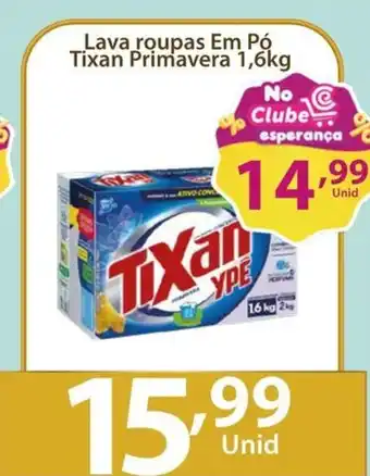 Lava roupas Em Pó Tixan Primavera