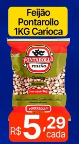 Supermercados Santa Helena Feijão Pontarollo Carioca oferta