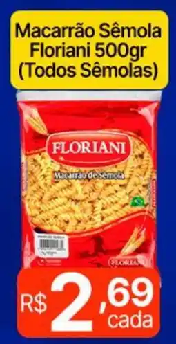 Supermercados Santa Helena Macarrão Sêmola Floriani oferta