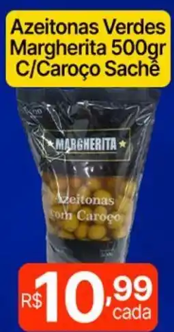 Supermercados Santa Helena Azeitonas Verdes Margherita C/Caroço Sache oferta