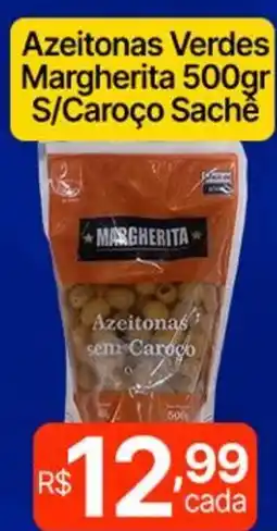 Supermercados Santa Helena Azeitonas Verdes Margherita S/Caroço Sache oferta
