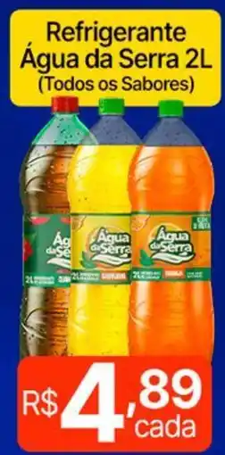 Supermercados Santa Helena Refrigerante Água da Serra oferta