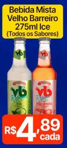 Supermercados Santa Helena Bebida Mista Velho Barreiro oferta