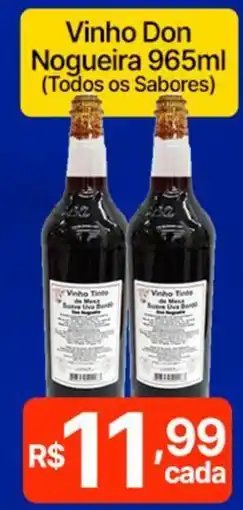 Supermercados Santa Helena Vinho Don Nogueira oferta