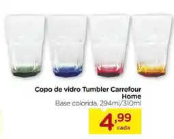 Carrefour Copo avulso Tumbler Carrefour Home oferta