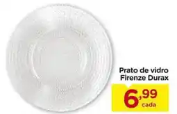 Carrefour Prato de vidro Firenze Durax oferta