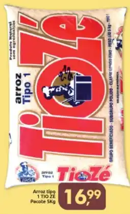 Supermercados Nori Arroz tipo 1 TIO ZE Pacote oferta