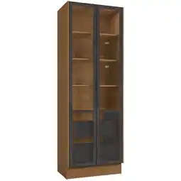 Benoit Cristaleira Kappesberg T631 2 Portas com Vidro MDP 80cm oferta