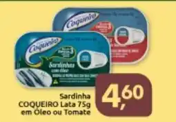 Supermercados Nori Sardinha COQUEIRO Lata em Óleo ou Tomate oferta