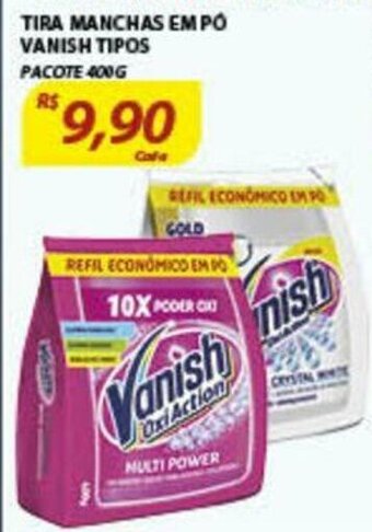 Tira Manchas em po Vanish Tipos 400g