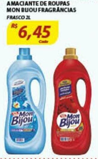 Amaciante de roupas Mon Bijou Fragrancias 2L