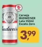 Supermercados Nori Cerveja BUDWEISER Lata Exceto Zero oferta