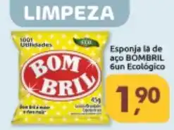 Supermercados Nori Esponja la de aço BOMBRIL 6un Ecológico oferta