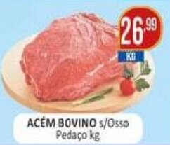 Dovale Acem Bovino s/ Osso Pedaco 1kg oferta
