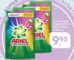 Supermercados Nori Lava roupas líquido ARIEL Refil Classico oferta