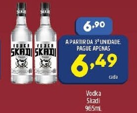 Vodka Skadi 965ml