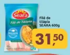 Supermercados Nori File de Tilapia SEARA oferta