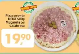 Supermercados Nori Pizza pronta NORI Muçarela ou Calabresa oferta