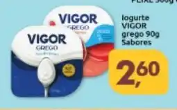 Supermercados Nori Iogurte VIGOR grego Sabores oferta