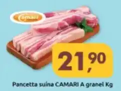 Supermercados Nori Pancetta suína CAMARI A granel oferta