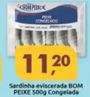 Supermercados Nori Sardinha eviscerada BOM PEIXE Congelada oferta