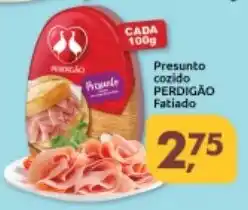 Supermercados Nori Presunto cozido PERDIGÃO Fatiado oferta