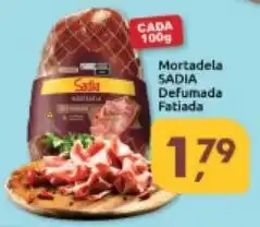 Supermercados Nori Mortadela SADIA Defumada Fatiada oferta