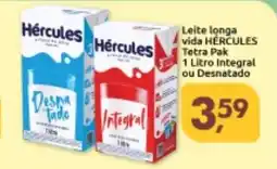 Supermercados Nori Leite longa vida HÉRCULES Tetra Pak oferta