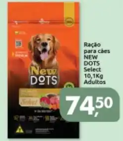 Supermercados Nori Ração para caes NEW DOTS Select oferta