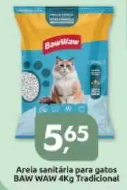 Supermercados Nori Areia sanitária para gatos BAW WAW Tradicional oferta