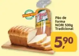 Supermercados Nori Pão de forma NORI Tradicional oferta