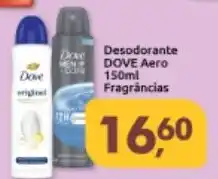 Supermercados Nori Desodorante DOVE Aero Fragrâncias oferta