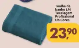 Supermercados Nori Toalha de banho LM Tecelagem Profissional Un Cores oferta