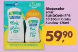 Supermercados Nori Bloqueador solar SUNDOWN FPS- 50 oferta