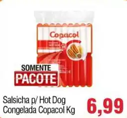Spani Atacadista Salsicha p/ Hot Dog Congelada Copacol oferta