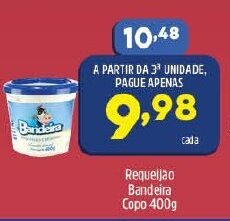 Requeijao Bandeja Copo 400g