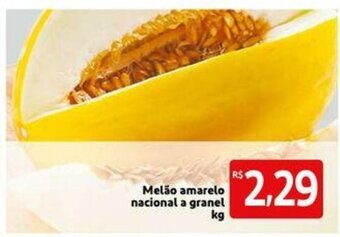 Extra Supermercado Melao Amarelo Nacional a granel 1kg oferta