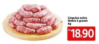 Extra Supermercado Linguica suina Nobre a granel 1kg oferta