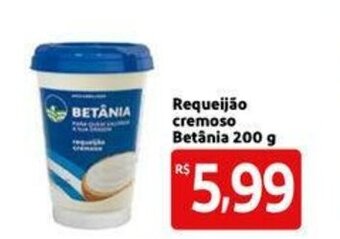 Extra Supermercado Requeijao cremoso Betania 200g oferta