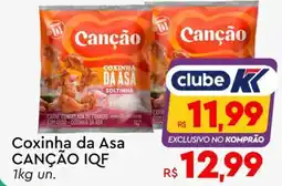 Komprao Atacadista Coxinha da Asa CANÇÃO IQF oferta