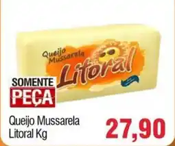 Spani Atacadista Queijo Mussarela Litoral oferta