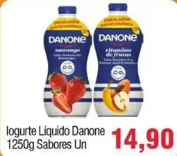 Spani Atacadista logurte Líquido Danone Sabores Un oferta