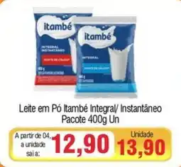 Spani Atacadista Leite em Pó Itambé Integral/ Instantâneo Pacote oferta