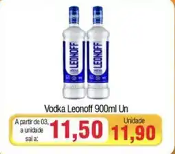 Spani Atacadista Vodka Leonoff Un oferta