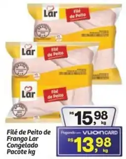 Fort Atacadista Filé de Peito de Frango Lar Congelado Pacote oferta